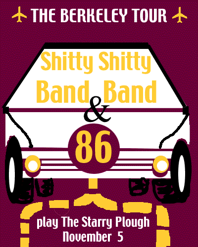 SSBB at the Starry Plough, November 5th